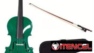 Violín Acústico 4/4 – Acabado Premium (Verde) | Audio y Accesorios | Nuevo | Garantía 5 | videojuegoshabana.com