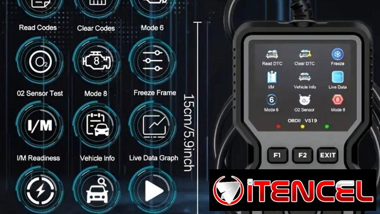 Oferta.,.Herramienta de scaneo de diagnóstico automotriz OBDII/EOBD — foto 1