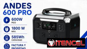 Estación de energía Ampace Andes 600 Pro en rebaja!!! $420