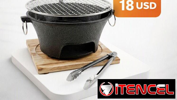 DE CARBÓN ESTILO HIBACHI..ESTUFA