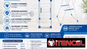 TENDEDERA PLEGABLE