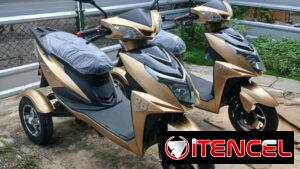 🛵 MOTO ELÉCTRICA TRES RUEDAS IZUKI 🛵