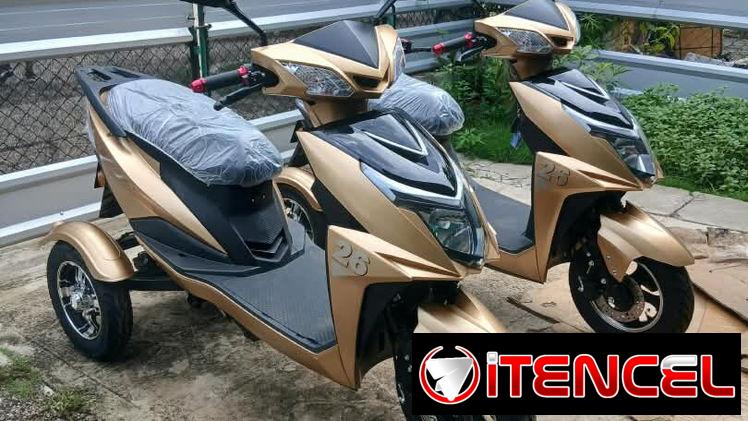 🛵 MOTO ELÉCTRICA TRES RUEDAS IZUKI 🛵