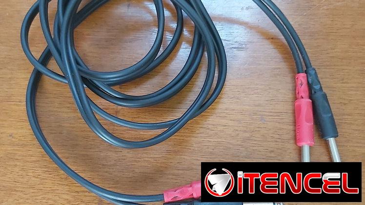 Amplificador de bajo en perfecto estado + cable estéreo dual TS 1/4 de 3metros de largo — foto 1