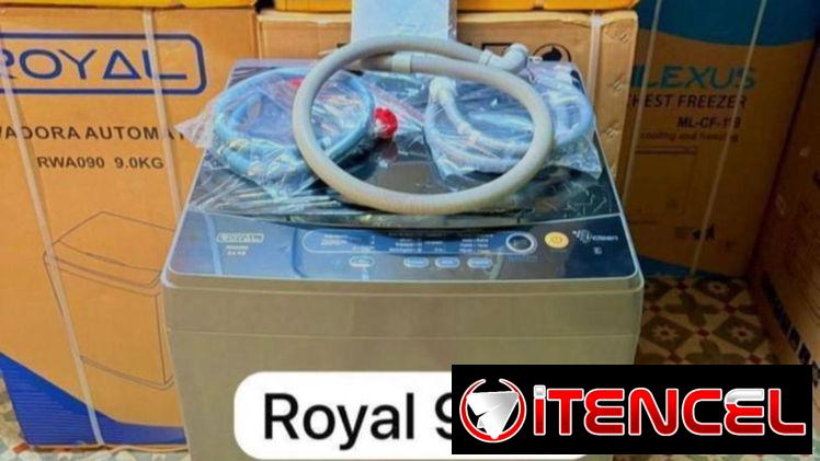 Lavadora automática Royal de 9kg agua fría y agua caliente 270 USD