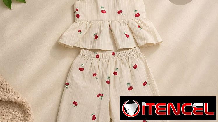 Juego de ropa para niña talla 7. 10usd