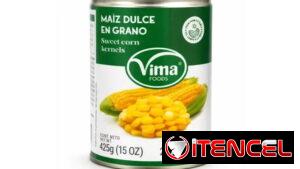 Maíz en grano enlatado 230 g Vima