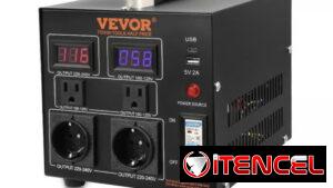 Transformador Convertidor de Voltaje VEVOR 1500VA 110V-220V