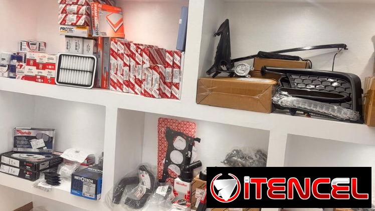 Piezas y accesorios para Toyota.