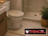 Set de alfombras para baño (3 piezas)(CVV)