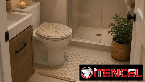 Set de alfombras para baño (3 piezas)(CVV)