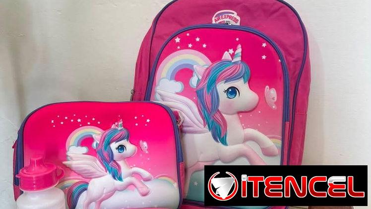 Mochilas de hembra y varón para la escuela