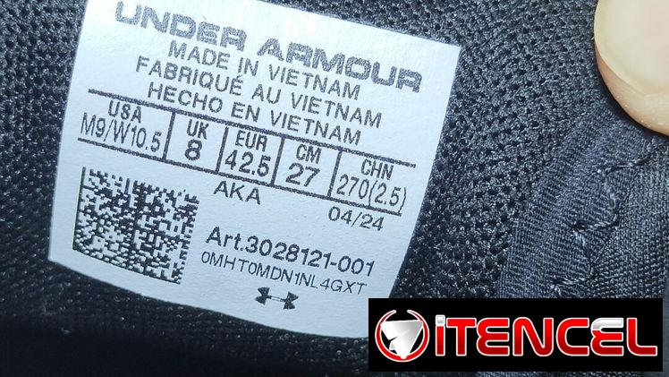 Tenis Under Armour de hombre #42.5