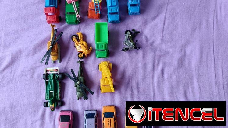 Juguetes miniatura (conjuntos): Mini Parque Jurásico, mini zoológico, mini herramientas, mini carritos.. — foto 1