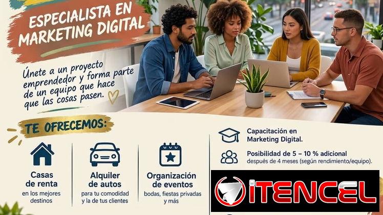 Oferta de Empleo en La Habana: Promotor/a de Marketing Digital