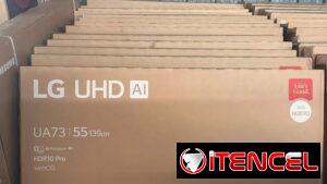 Smart TV 55 Pulgadas marca LG UA73 4K UHD año 2025 WebOS precio $600 USD transporte incluido