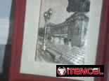 Conjunto de tres cuadros al relieve. Preciosos