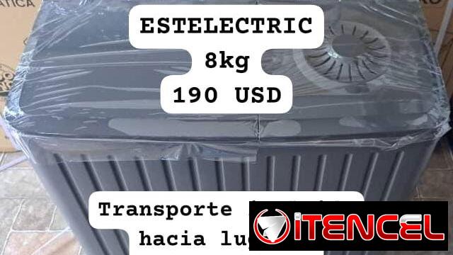 Lavadora ESTELECTRIC 8kg