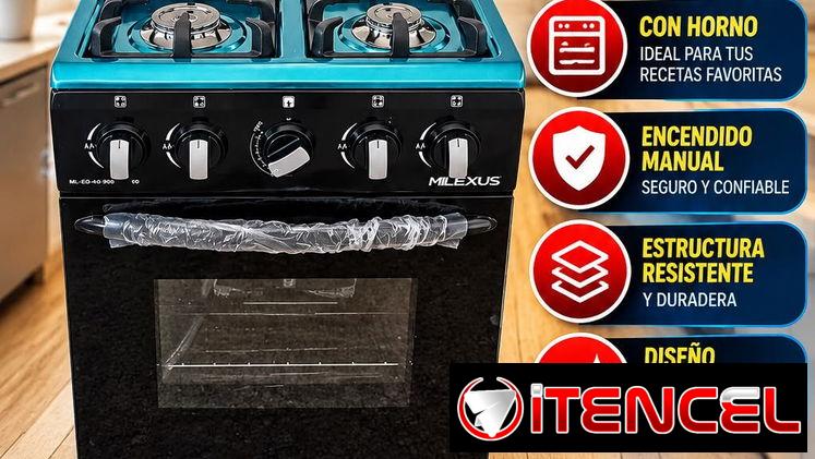 Cocina de gas con horno Milexus — foto 1