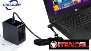 Cargador adaptador de CA de 33 W 1.75A 19V compatible con Asus Vivobook X200MA X200M X200CA X200C X200 X202E 53274327