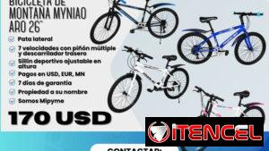 🚲🔥 ¡NUEVA BICICLETA DE MONTAÑA MYNIAO!  Aro 26¨ 💥 ¡Llévatela por solo 170 USD! 💥
