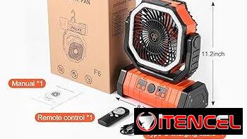 Ventilador recargable