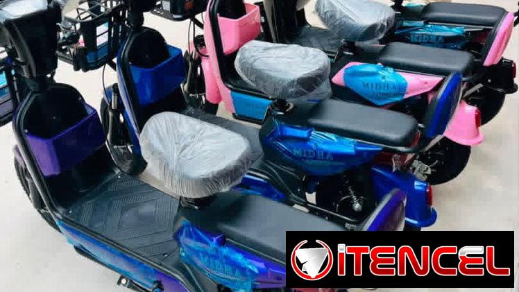 Bicimotos MIDHA, patineta eléctrica JMD y MIDHA