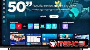 Smart TV, Premier, 50", barra de sonido, soporte de pared, 3840x2160 -mensajería gratis y garantía