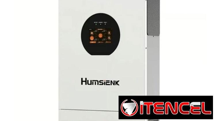 Inversor Solar Híbrido Humsienk 8kW 48V 110/220V Fase Dividida Dual MPPT