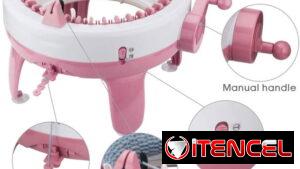 máquina de tejer circular manual/ máquina de tejido de punto de manivela.