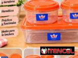 Set de 3 pozuelos escolares pequeños en 2800cup Colores disponibles  🧡Naranja 🩷Rosado