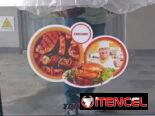 COCINA DE 4 HORNILLAS CON HORNO Y CRISTAL  MARCA