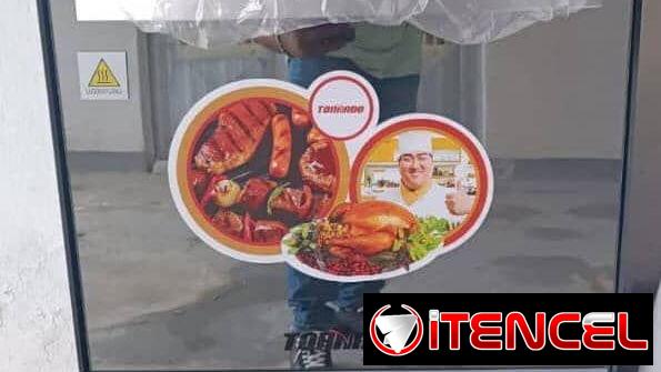 COCINA DE 4 HORNILLAS CON HORNO Y CRISTAL  MARCA
