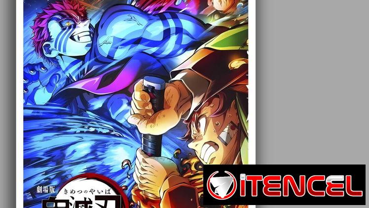 Poster A3+ con temática anime y gamer