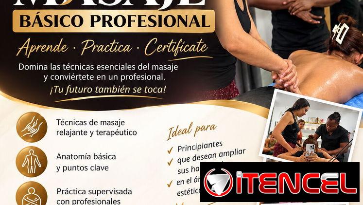 CURSO DE MASAJE BÁSICO PROFESIONAL ✔️