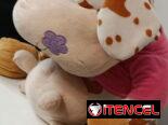 Vaca de peluche gigante