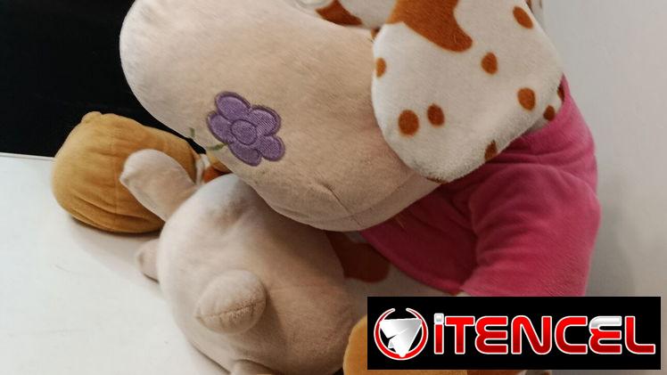 Vaca de peluche gigante