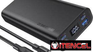 Powerbank 1Hora Gar158 22.5 watts de carga rapida