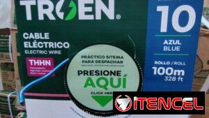 Cable 10 de cobre puro x rollos