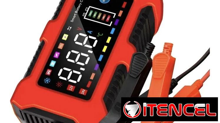 Cargador de baterias 12v 10a inteligente para auto — foto 2