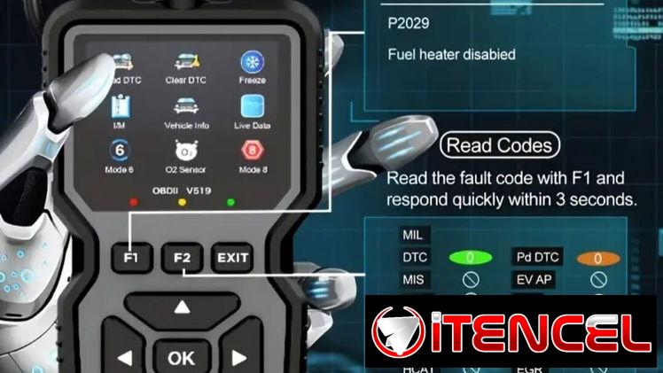 Oferta.,.Herramienta de scaneo de diagnóstico automotriz OBDII/EOBD — foto 3