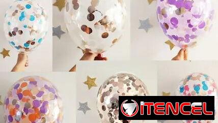 Globos confetis — foto 4