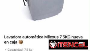 Lavadora Automática 7.5 kg