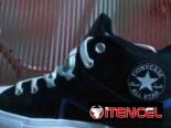 👟 Converse Flux Ultra Mid – Negro/Azul