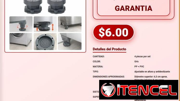 BASES AJUSTABLES ANTIVIBRATORIA .