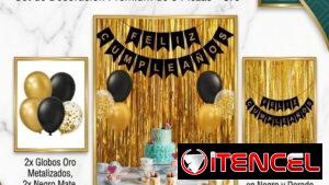 Set de decoración de cumpleaños