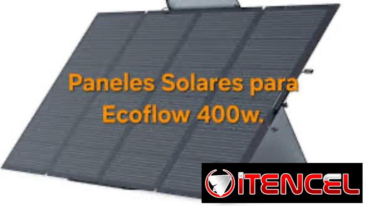 Panel Solar para Ecoflow 400w