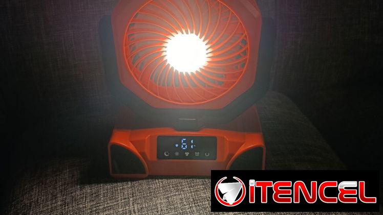 Ventilador recargable de 20 000 mAh. Batería potente de más de 50 horas de ventilación — foto 3