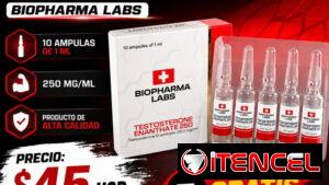 Testosterona enanthate 10 ampulas 45 usd