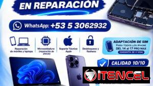 Taller de celulares y laptops - Reparación rápida, garantía segura (Kinetica)